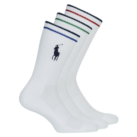 Polo Ralph Lauren  3PK BPP-SOCKS-3 PACK  Športové ponožky Biela