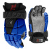 Hokejbalové rukavice Knapper AK7 SR, Senior, modrá, 15"