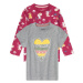 lupilu® Detské dievčenské tričká, 2 ks, s bavlnou (červená/sivá)
