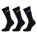 Unfair Athletics Súprava 3 párov vysokých ponožiek unisex Curved UNFR22-164 Čierna