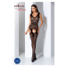 Passion BS062 black - Bodystocking Farba: Čierna