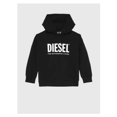 Diesel  SDIVISION LOGO  Mikiny Čierna