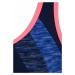 VENICE BEACH Jednodielne plavky  modrá / námornícka modrá / ružová