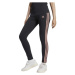 adidas ESSENTIALS 3-STRIPES LEGGINGS Dámske legíny, čierna, veľkosť