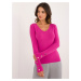 Classic fuchsia sweater