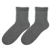 Bratex D-004 Women Terry Women's Socks Plain 36-41 grey melange 26