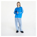 Mikina adidas 3 Stripes Oversized Crew Sweatshirt Blue Bird