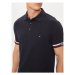 Tommy Hilfiger Polokošeľa Monotype Flag MW0MW33585 Tmavomodrá Slim Fit