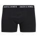 JACK & JONES Boxerky  tmavozelená / oranžová / červená / čierna / biela