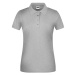 James&amp;Nicholson Dámska polokošeľa JN873 Grey Heather