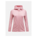 Mikina Peak Performance W Rider Tech Zip Hood Warm Blush