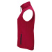 SOĽS Race Bw Women Dámska softshelová vesta SL02888 Pepper red