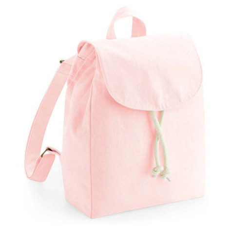 Westford Mill Mestský bavlnený batoh WM881 Pastel Pink