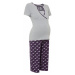Capri materské pyžamo s bio bavlnou