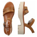 MTNG Remienkové sandále 'CURIE'  karamelová