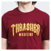 Thrasher Low Low Logo Tee vínové