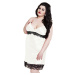 DKaren Plus Size Slip Otylia Light Ecru