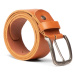 Jack&Jones Pánsky opasok Jackpaul Leather Belt 12111286 Hnedá