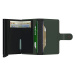 Secrid Miniwallet Matte Green-Black - Unisex - Doplnok Secrid - Čierne - MM-Green-Black