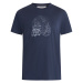 ICEBREAKER Funkčné tričko 'Tech Lite III'  námornícka modrá / šedobiela