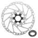 SHIMANO brzdový kotúč - DEORE RT64 180mm - strieborná