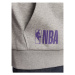 New Era Mikina LA Lakers NBA Team Logo 60284624 Sivá Oversize