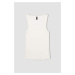 DEFACTO Slim Fit Round Neck Ribbed Camisole Athlete