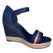 Sandále Tommy Hilfiger Grosgrain High Wedge Sandal W FW0FW05254