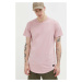 Bavlnené tričko Hollister Co. ružová farba, jednofarebné