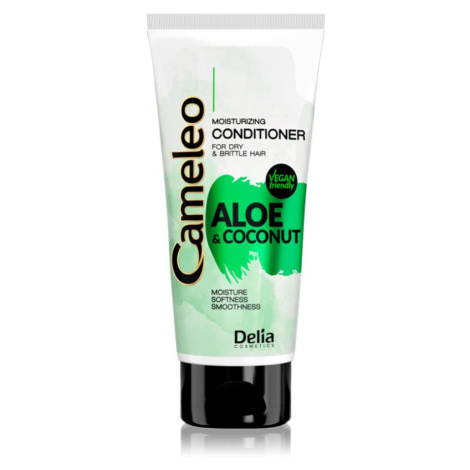 Delia Cosmetics Cameleo Aloe & Coconut hydratačný kondicionér pre suché a slabé vlasy