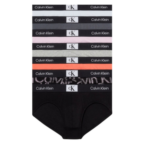 Calvin Klein Underwear Nohavičky  antracitová / sivá melírovaná / koralová / svetloružová / čier