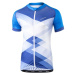 Klimatex WART Pánsky cyklistický dres s krátkym rukávom, modrá, veľkosť