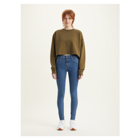 Modré dámske skinny fit rifle Levi's® 720 Levi´s