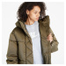 Bunda TOMMY JEANS Long Satin Puffer Green