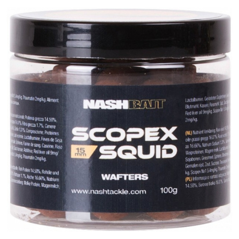 Nash vyvážené boilie scopex & squid wafters-12 mm