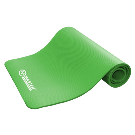 Podložka na cvičenie MASTER Yoga NBR 10 mm - 183 x 61 cm - zelená