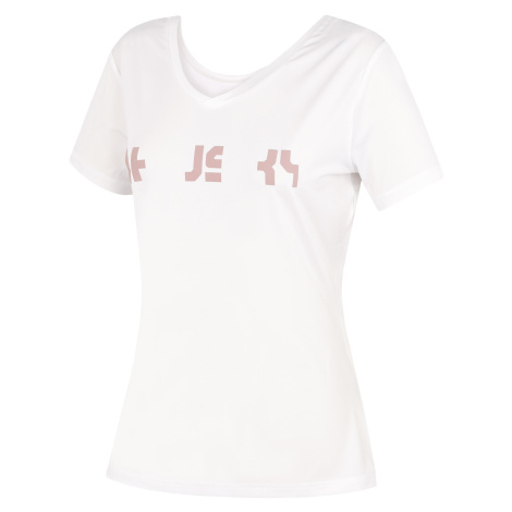 Women's functional reversible T-shirt HUSKY Thaw white