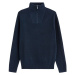 CELIO FETRUCKER Pánsky sveter, tmavo modrá, veľkosť