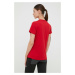 Bavlnené tričko Helly Hansen 34112-001, červená farba,