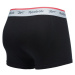 Reebok TRUNK OVETT 3pk Pánske boxerky, čierna, veľkosť