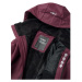 CMP WOMAN JACKET ZIP HOOD Dámska lyžiarska bunda, fialová, veľkosť