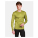 Men's functional T-shirt with long sleeves Kilpi SPOLETO-M Green