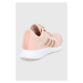 Topánky adidas Edge Lux 4 G58473 ružová farba, na plochom podpätku