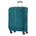 Samsonite Látkový cestovní kufr Popsoda Spinner 66 cm 68/73,5 l - tyrkysová