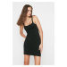 Trendyol Limited Edition Black Mini Knitwear Basic Dress