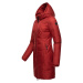 Ragwear Zimný kabát 'Amarri'  červená / čierna