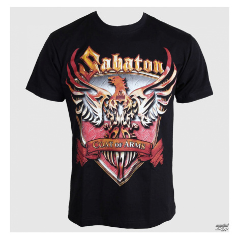 Tričko metal CARTON Sabaton First To Fight Čierna
