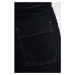 Trendyol Dark Blue Stitch Detail Mini Denim Skirt