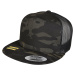 Black Multicam Trucker Cap