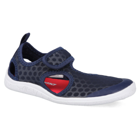Barefoot sandály Reima - Rantaan 2.0 Navy vegan modré